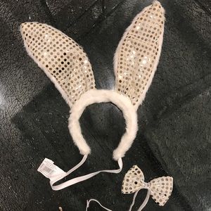 Glam Bunny Costume Accessory Sequin Set